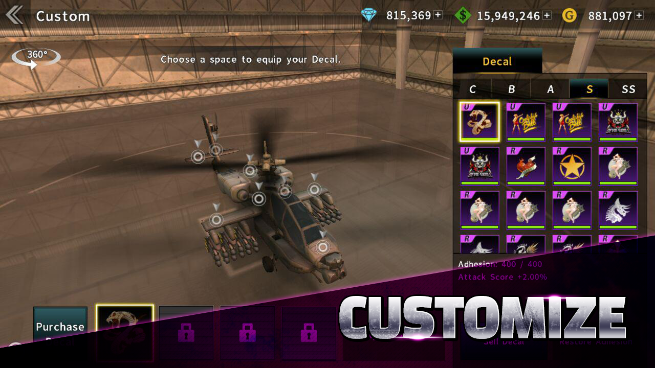 GUNSHIP BATTLE store still five
